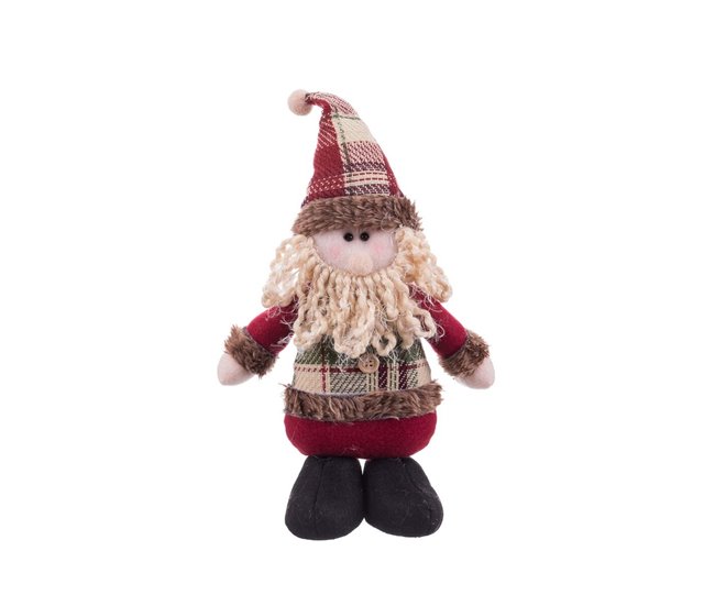 Conforama Adorno Navideño Multicolor Metal Tejido 25 cm