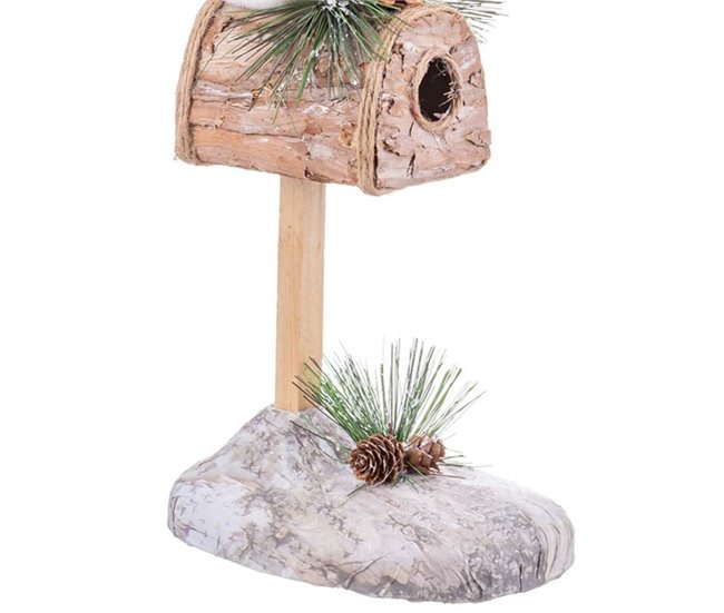 Conforama Adorno Navideño Multicolor Plástico Polyfoam Ardilla 21 X 13 X 35 Cm