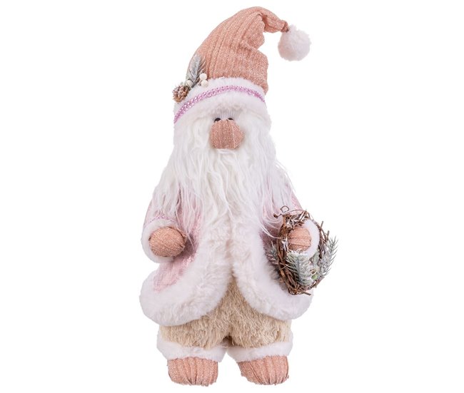 Conforama Adorno Navideño Multicolor Plástico Polyfoam Tejido 23 x 20 x 52 cm