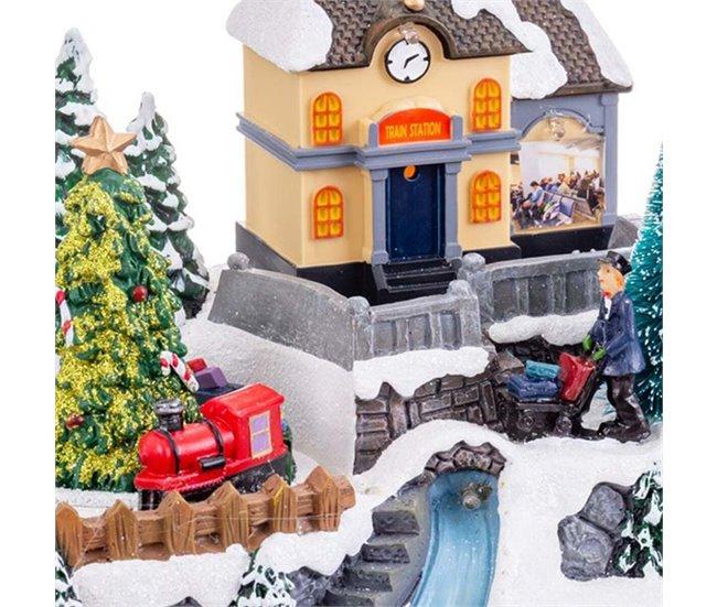 Conforama Adorno Navideño Multicolor Poliresina 20 5 X 15 X 16 3 Cm