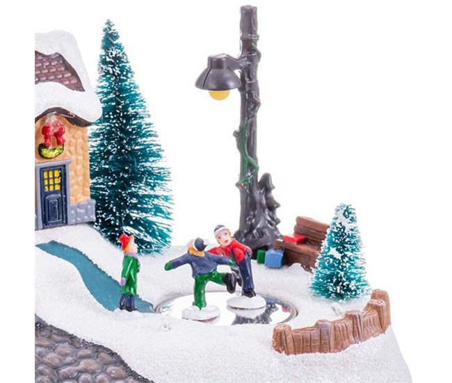 Conforama Adorno Navideño Multicolor Poliresina 20 X 14 X 15 Cm