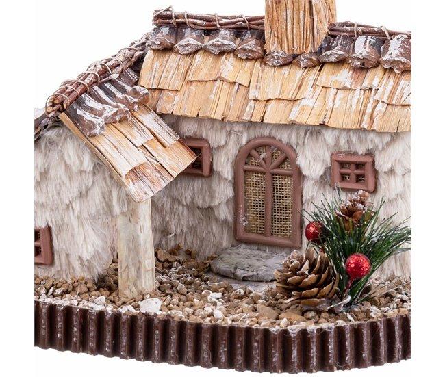 Conforama Adorno Navideño Multicolor Polyfoam Casa 26 X 18 5 X 16 Cm