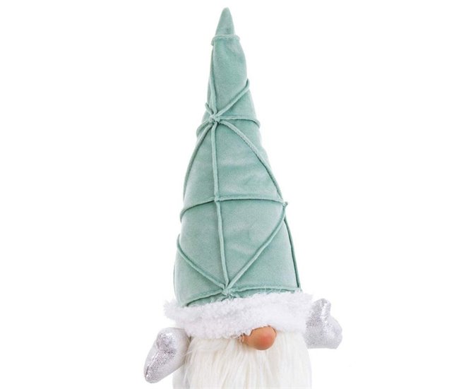 Conforama Adorno Navideño Multicolor Turquesa Arena Tejido 18 X 13 X 47 Cm