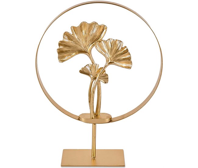 Conforama Adorno Presume De Casa Circulo25*34*8doradoresina