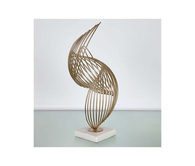 Conforama Adorno Presume De Casa Eclipse18*37*15doradohierro Y Marmol