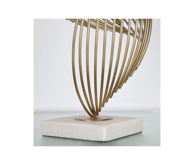 Conforama Adorno Presume De Casa Eclipse18*37*15doradohierro Y Marmol