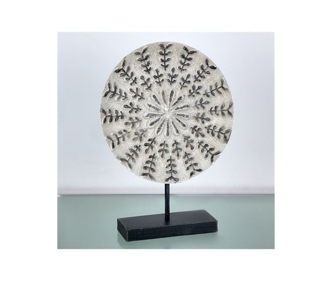 Conforama Adorno Presume De Casa Etnica30*40*8blanco/negrometal