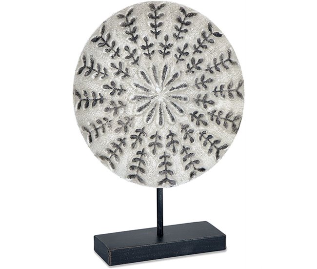 Conforama Adorno Presume De Casa Etnica30*40*8blanco/negrometal