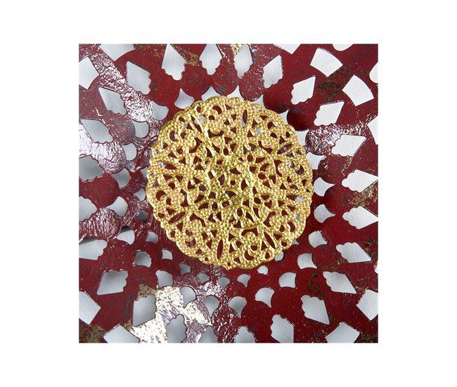 Conforama Adorno Presume De Casa Letizia30*88*4.4plata/dorado/granatemetal