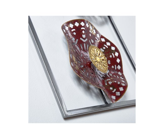 Conforama Adorno Presume De Casa Letizia30*88*4.4plata/dorado/granatemetal