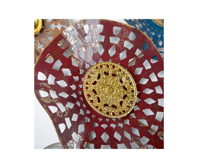 Conforama Adorno Presume De Casa Michela50*50*6.25plata/multicolormetal