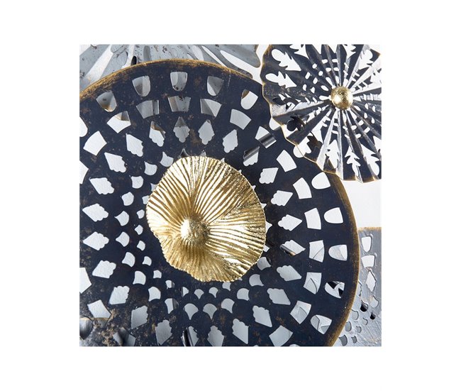 Conforama Adorno Presume De Casa Nerea88*48*6.9plata/negrometal