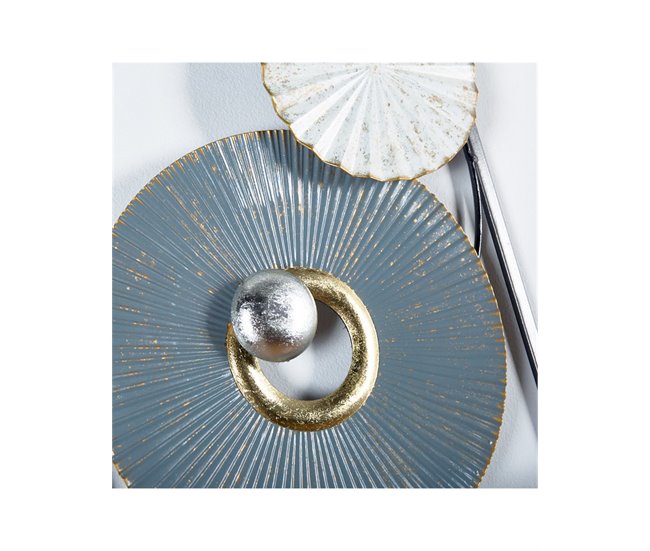 Conforama Adorno Presume De Casa Norma30.5*88*4plata/negro/beigemetal