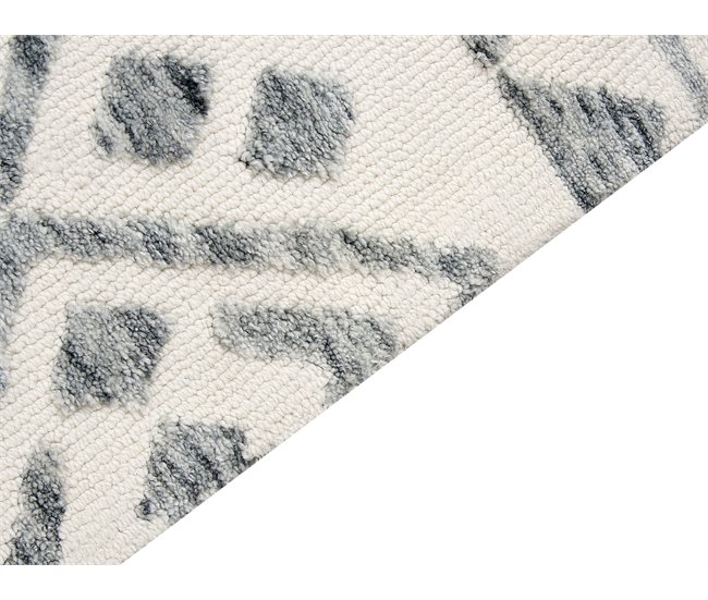 Conforama Alfombra 160 X 230 Cm Beige Y Gris ASPANI