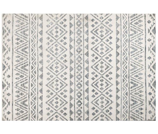 Conforama Alfombra 160 x 230 cm beige y gris ASPANI