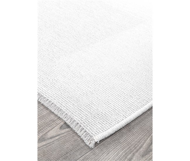 Conforama Alfombra Algodón TROY 120x170cm Color Crema