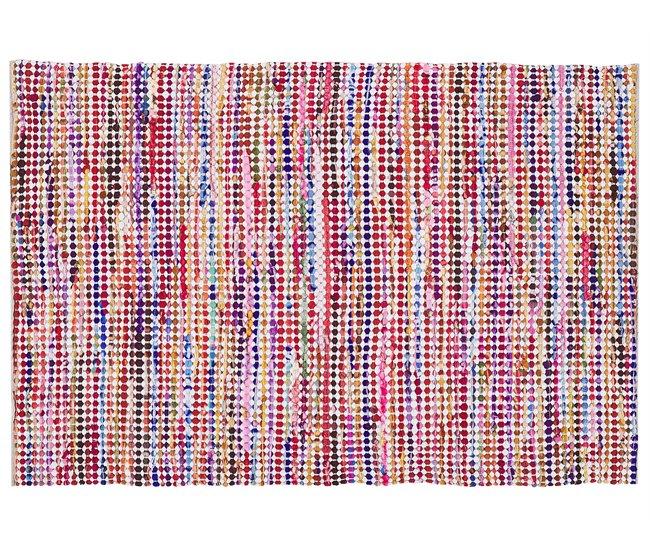 Conforama Alfombra Azul/rojo/rosa 160 X 230 Cm BELEN