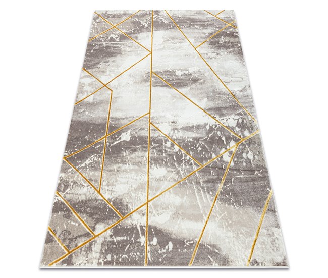 Conforama Alfombra CORE 1818 Geométrico - Estructural Dos Niveles De Vellón Marfil / V 200x290 Cm