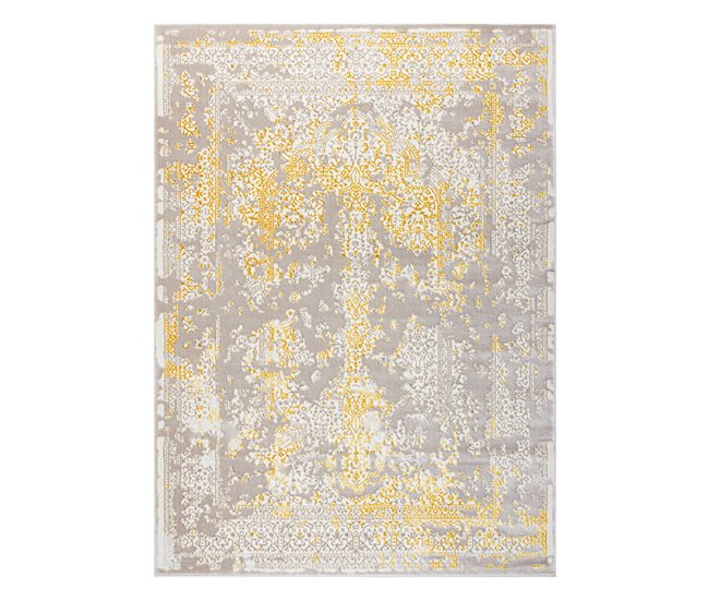 Conforama Alfombra CORE 3807 Ornamento Vintage - Estructural Dos Niveles De Vellón / 160x220 Cm