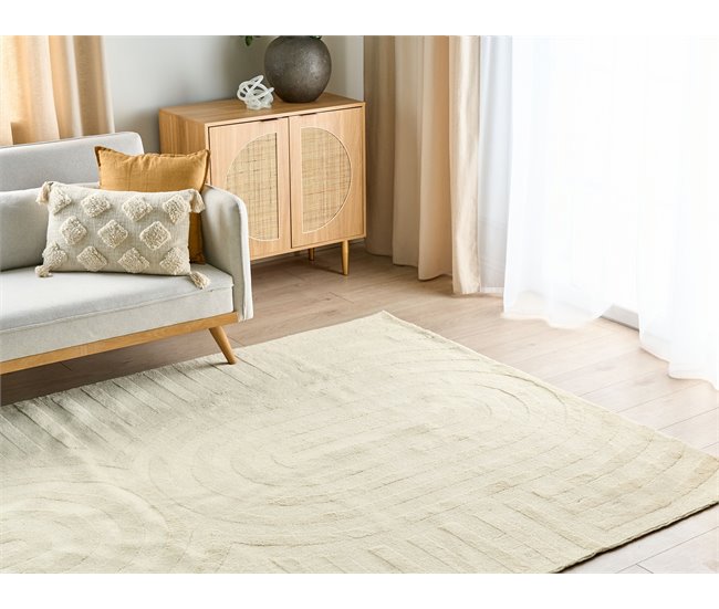 Conforama Alfombra De Lana Beige 200 X 300 Cm MASTUNG