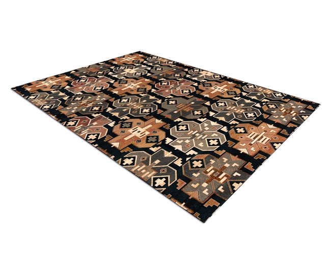 Conforama Alfombra De Lana SUPERIOR DIAS Étnico Oscuro 235x350 Cm