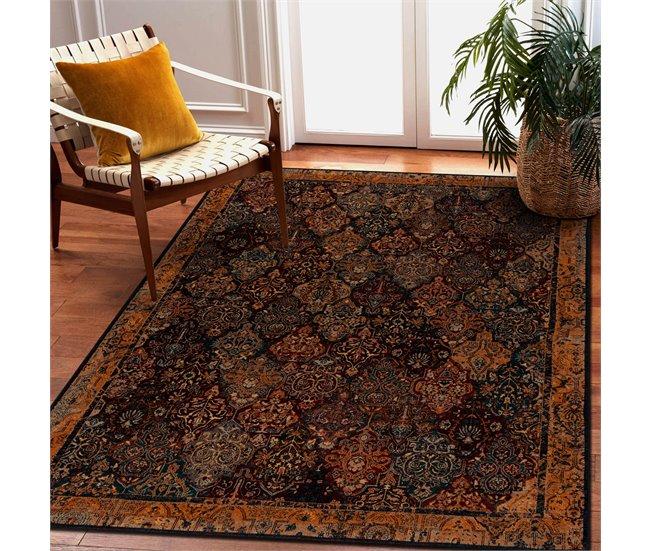 Conforama Alfombra De Lana SUPERIOR KAIN Color Cobre 135x200 Cm