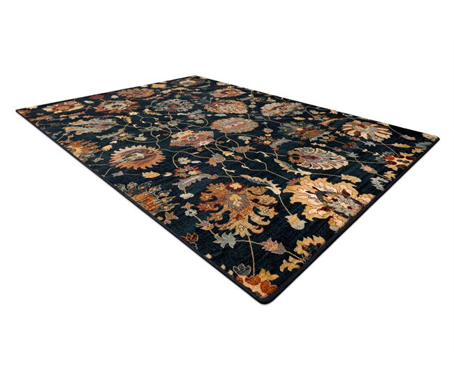 Conforama Alfombra De Lana SUPERIOR LATICA Oscuro 135x200 Cm