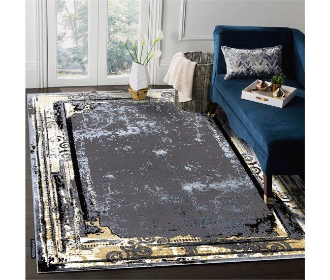 Conforama Alfombra DE LUXE Moderna 628 Ornamento Vintage - Structural / 240x340 Cm