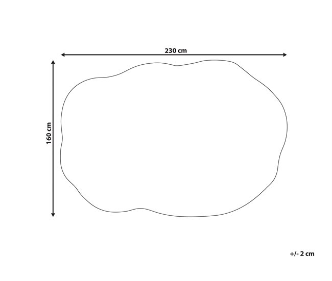 Conforama Alfombra De Viscosa Beige 160 X 230 Cm DERA