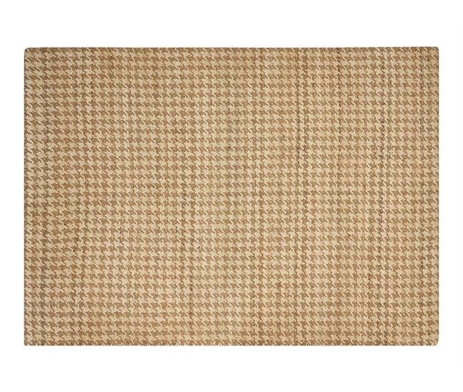 Conforama Alfombra de yute 160 x 230 cm beige ARAPTEPE