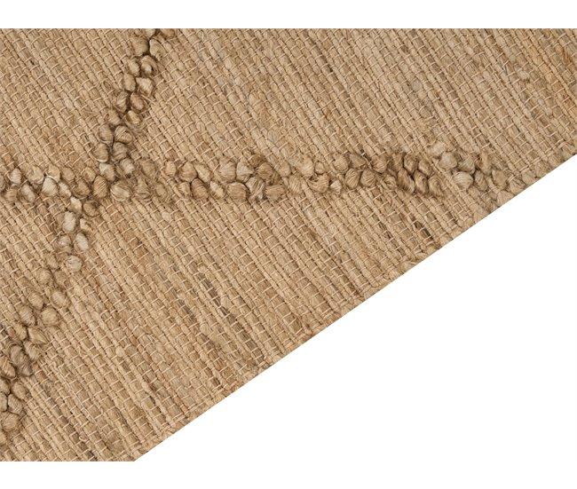 Conforama Alfombra De Yute 160 X 230 Cm Beige HANDERE