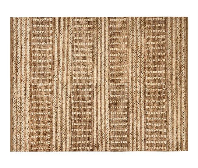 Conforama Alfombra de yute 160 x 230 cm beige KAMBERLI