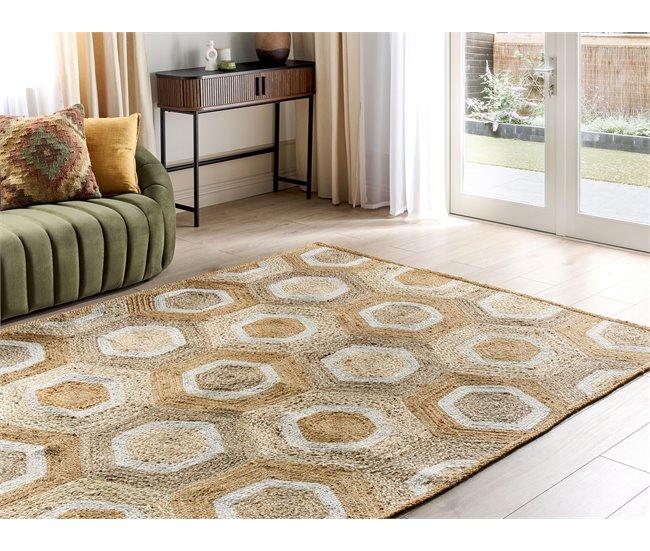 Conforama Alfombra De Yute 200 X 300 Cm Beige BASOREN