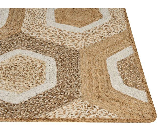 Conforama Alfombra De Yute 200 X 300 Cm Beige BASOREN