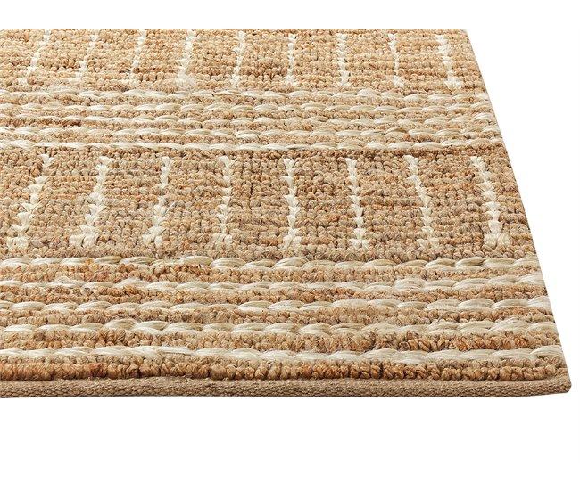 Conforama Alfombra De Yute 200 X 300 Cm Beige KAMBERLI