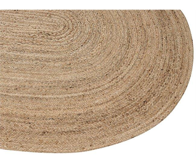 Conforama Alfombra De Yute Beige 160 X 230 Cm DEMIRCI