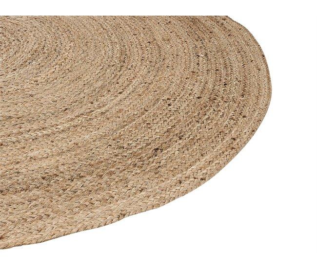 Conforama Alfombra De Yute Beige 160 X 230 Cm DEMIRCI