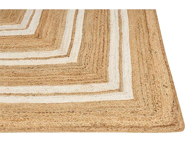 Conforama Alfombra De Yute Beige 160 X 230 Cm ELMALI