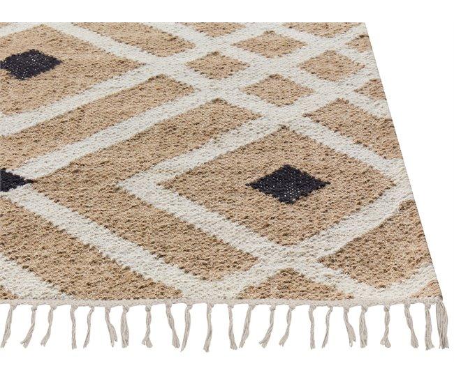 Conforama Alfombra De Yute Beige 160 X 230 Cm ESENCIK