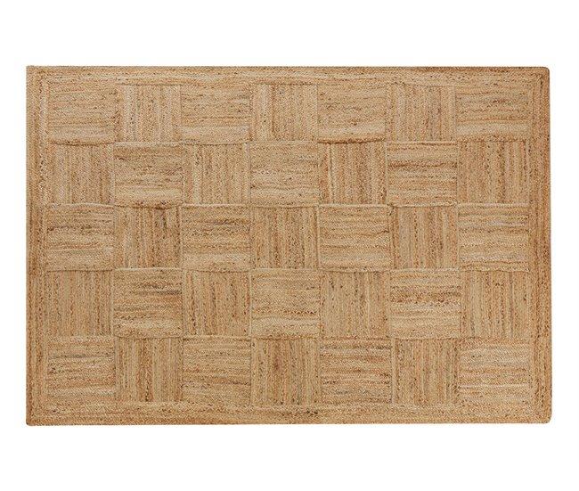 Conforama Alfombra de yute beige 160 x 230 cm ESENTEPE