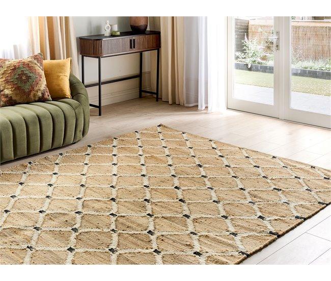 Conforama Alfombra De Yute Beige 200 X 300 Cm KALEKOY
