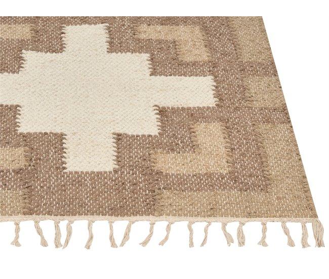 Conforama Alfombra De Yute Beige 200 X 300 Cm KONURTAY