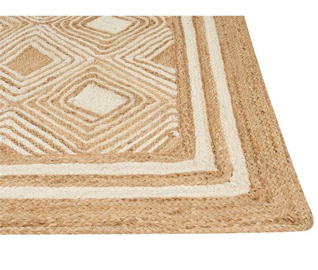Conforama Alfombra De Yute Beige 200 X 300 Cm MENGEN