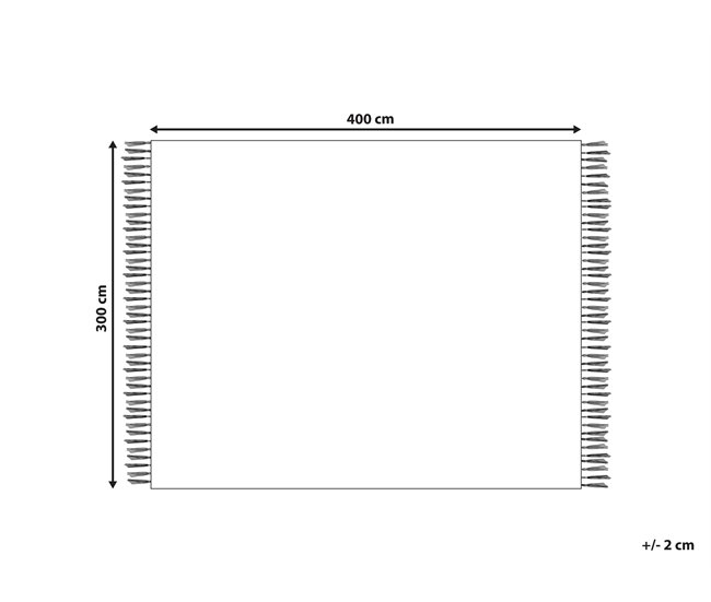 Conforama Alfombra De Yute Beige 300 X 400 Cm ERICEK