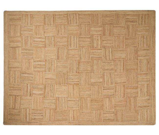 Conforama Alfombra de yute beige 300 x 400 cm ESENTEPE