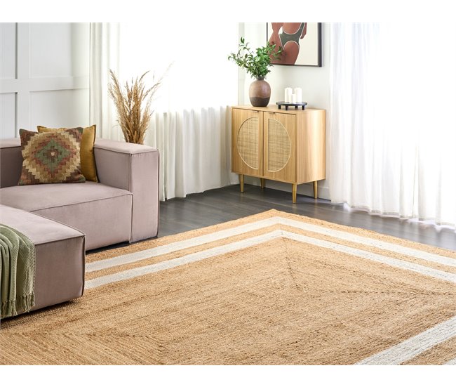 Conforama Alfombra De Yute Beige 300 X 400 Cm GEMEREK