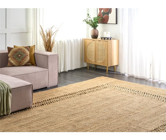 Conforama Alfombra De Yute Beige 300 X 400 Cm YENIKOY