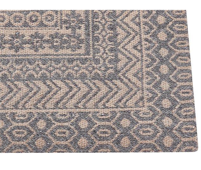 Conforama Alfombra De Yute Beige/gris 160 X 230 Cm BAGLAR