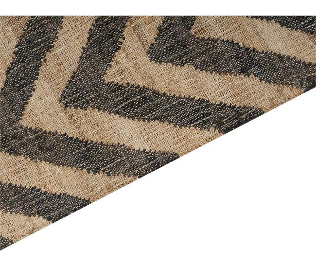 Conforama Alfombra De Yute Beige Y Negra 200 X 300 Cm DEDEPINARI