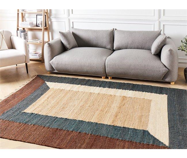 Conforama Alfombra De Yute Multicolor 160 X 230 Cm ORTAKOY
